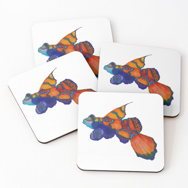 Item preview, Mandarinfish (Synchiropus splendidus) designed and sold by Scienceartistic.