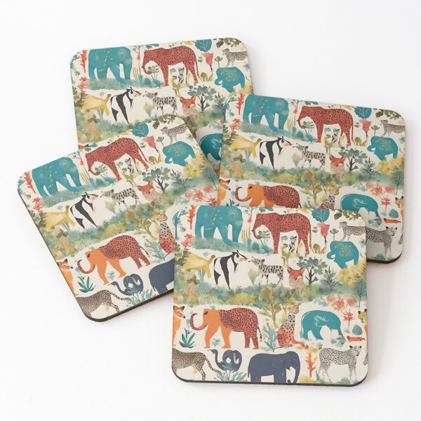Item preview, Rainforest Jungle Animal Print designed and sold by echowood26.