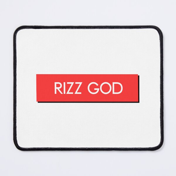 Item preview, Rizz God In A Red Black Box designed and sold by AndreasHallager.