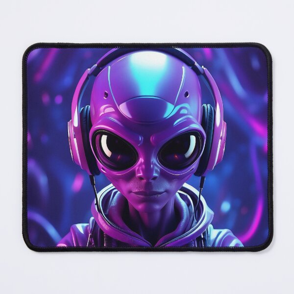 Item preview, Stellar Groove: Extraterrestrial Alien DJ's Galactic Set" designed and sold by ArtComixHaven.