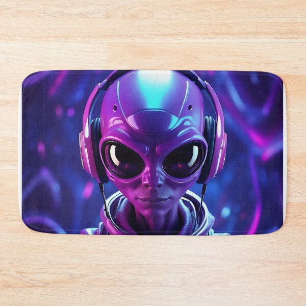 Item preview, Stellar Groove: Extraterrestrial Alien DJ's Galactic Set" designed and sold by ArtComixHaven.