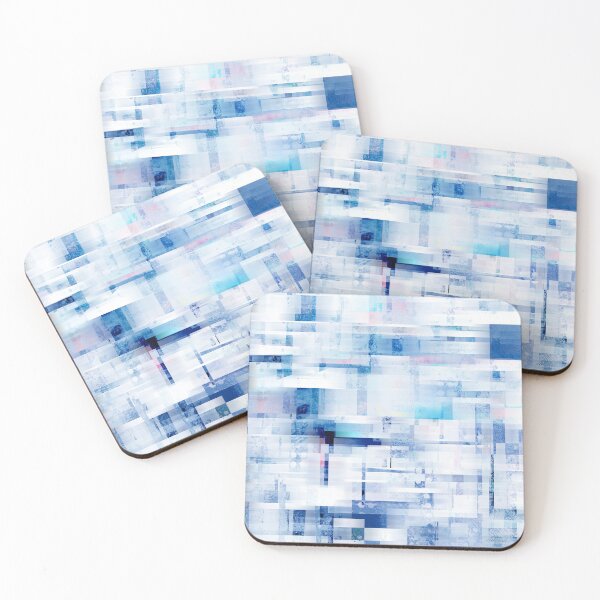 Item preview, Uptown Blues abstract art designed and sold by art64.