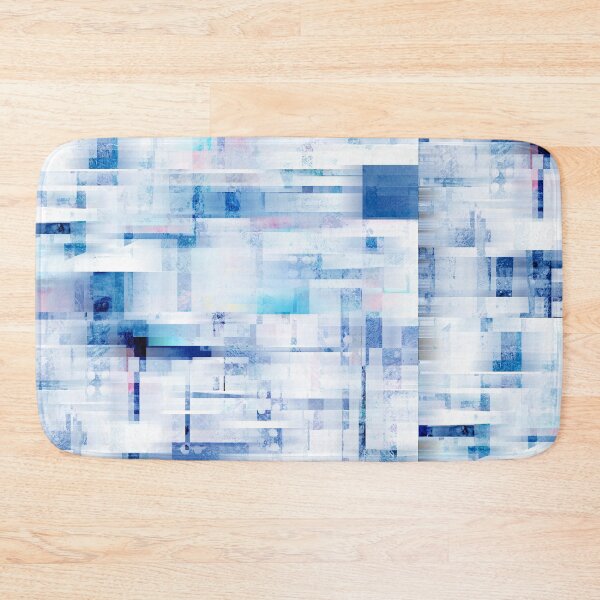 Item preview, Uptown Blues abstract art designed and sold by art64.