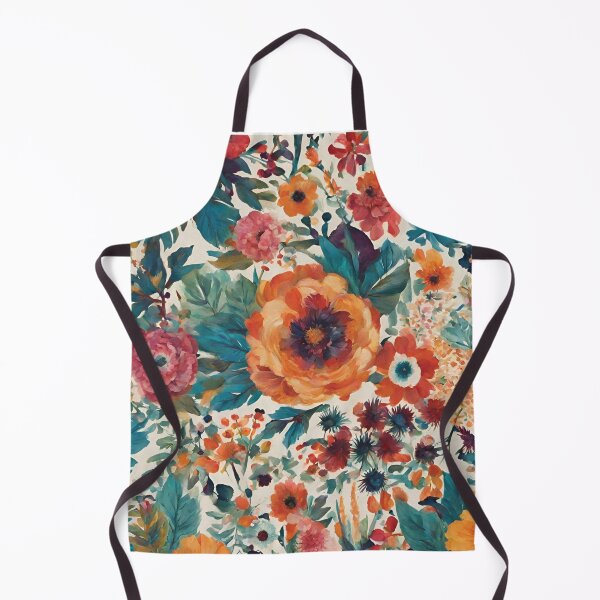 Item preview, Quirky Boho Floral Print designed and sold by echowood26.