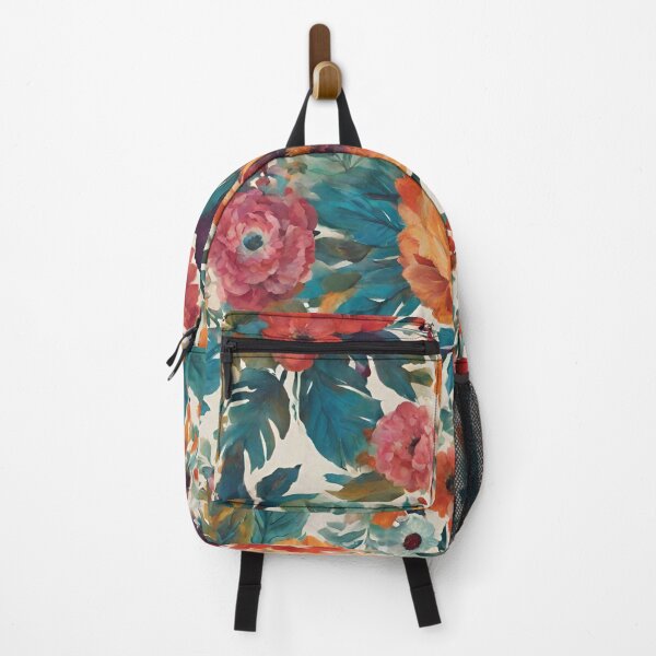Item preview, Quirky Boho Floral Print designed and sold by echowood26.