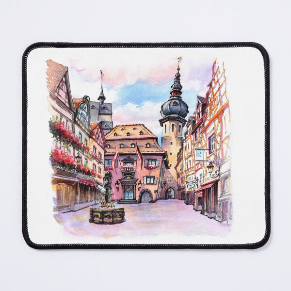 Item preview, Cochem Market Square, Germany designed and sold by kavalenkavart.