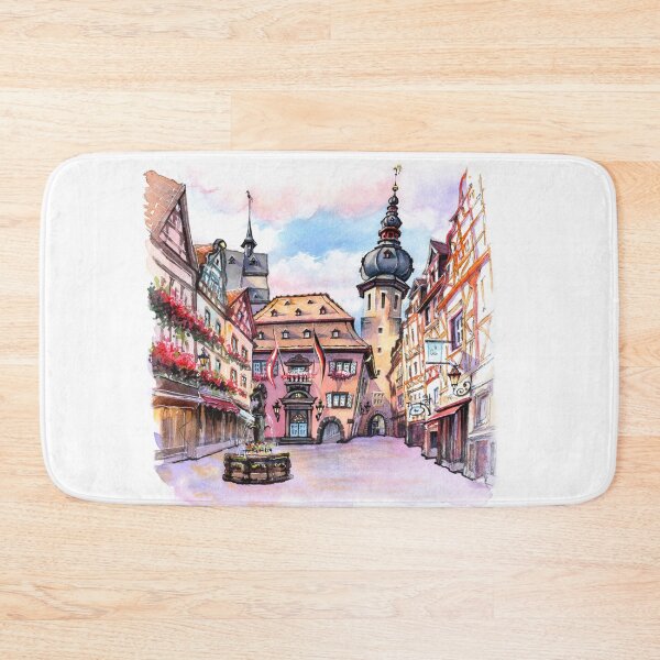 Item preview, Cochem Market Square, Germany designed and sold by kavalenkavart.