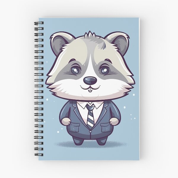 Artikelvorschau, Putziger Waschbär im Geschäftsanzug entworfen und verkauft von randrdesign.