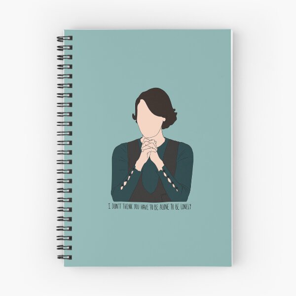 Item preview, "I Don't Think You Have To Be Alone To Be Lonely" Flea Bag Quote Print Design designed and sold by abldesign.
