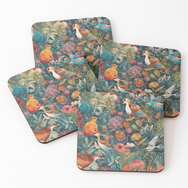 Item preview, Tropical Birds In Paradise designed and sold by echowood26.