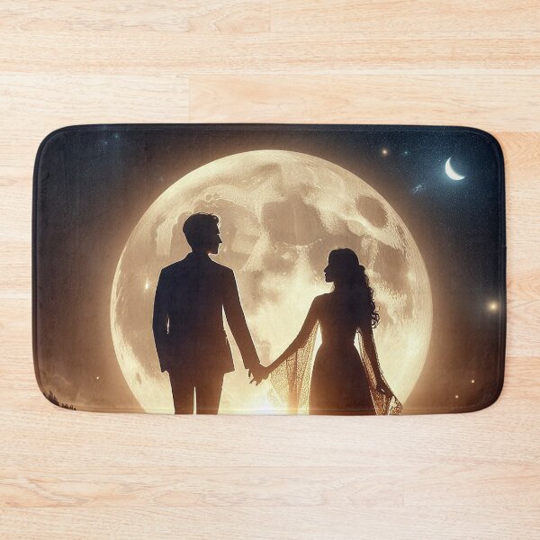 Item preview, Moonlit Embrace: A Gentle Dance of Love designed and sold by autrouvetout.
