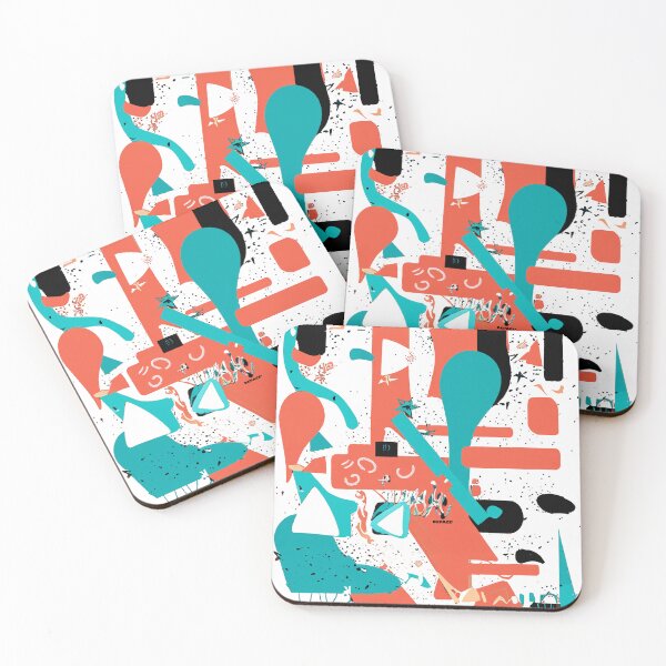 Item preview, geometric abstraction print by dePace' designed and sold by mrpropcake.