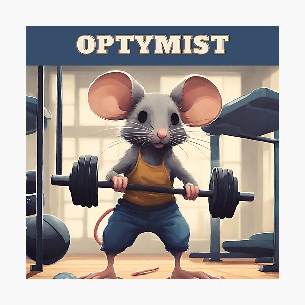 Item preview, Be optimistic designed and sold by Wiesława Smolińska.