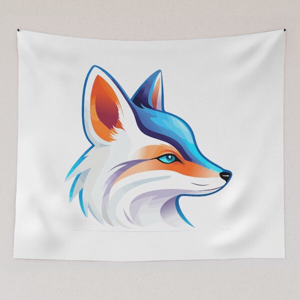 Item preview, Fox head drawing designed and sold by NurjanBR.