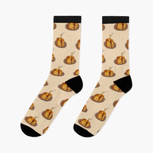 Item preview, Pixelated Pancakes Pattern designed and sold by ArtinDrop.