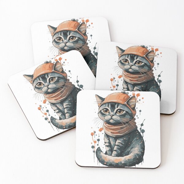 Item preview, painter cat designed and sold by Klaerika.