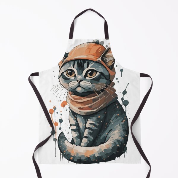 Item preview, painter cat designed and sold by Klaerika.