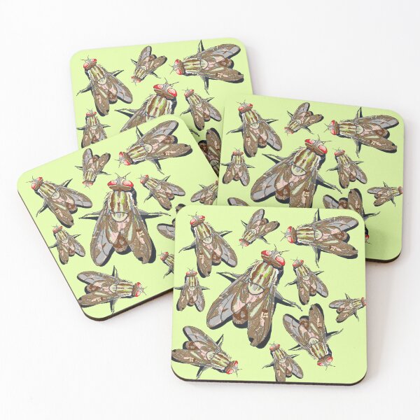 Item preview, Flies | Gift for Entomologist  designed and sold by Marian Murdoch.