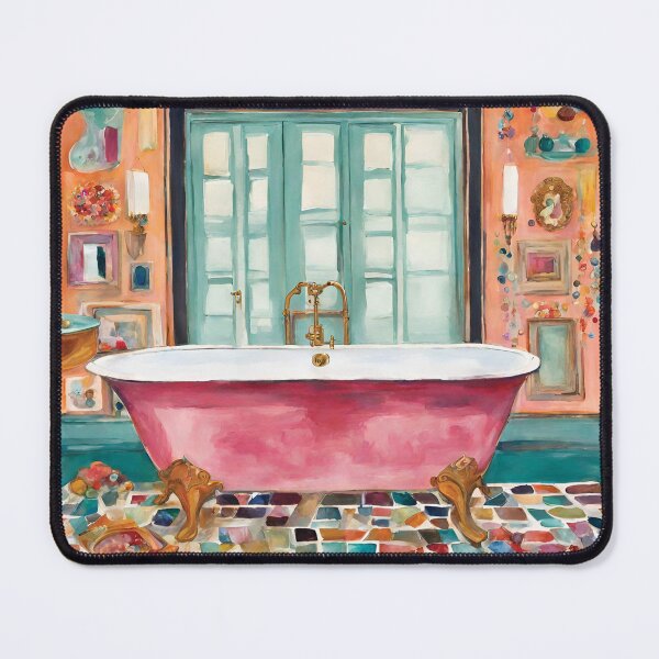 Item preview, Pink Bejeweled Bathtub designed and sold by echowood26.