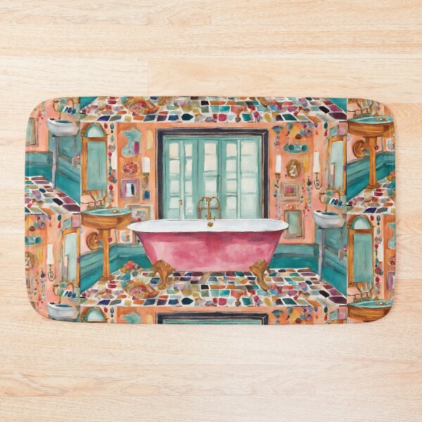Item preview, Pink Bejeweled Bathtub designed and sold by echowood26.
