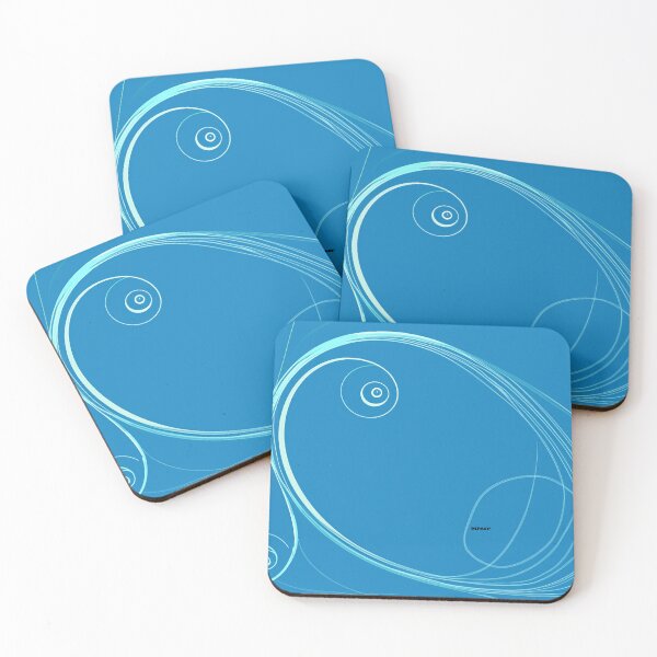 Item preview, lyrical abstraction on sky blue by dePace' designed and sold by mrpropcake.