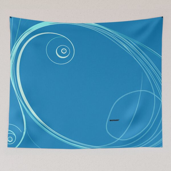 Item preview, lyrical abstraction on sky blue by dePace' designed and sold by mrpropcake.