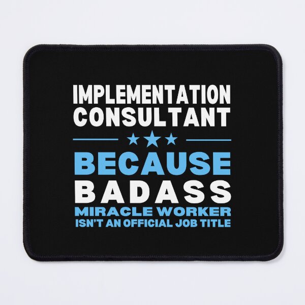 Item preview, Implement Consultant - Badass Miracle Worker designed and sold by StealthFandom.