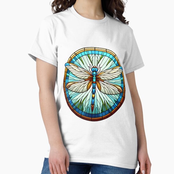 Item preview, Dragonfly Stained Glass designed and sold by Delamoon.