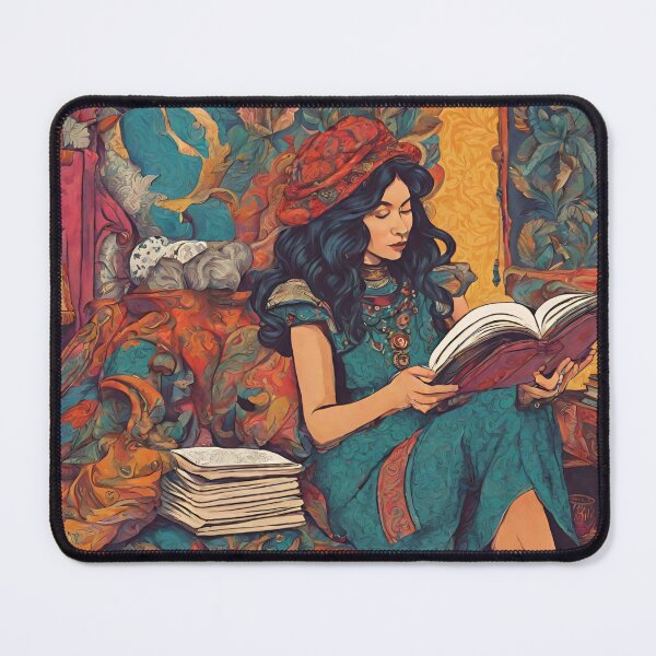 Item preview, Modern Woman Reading designed and sold by echowood26.