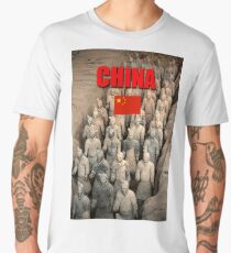 Terracotta Army People's Republic of China - Professional Photo Men's Premium T-Shirt