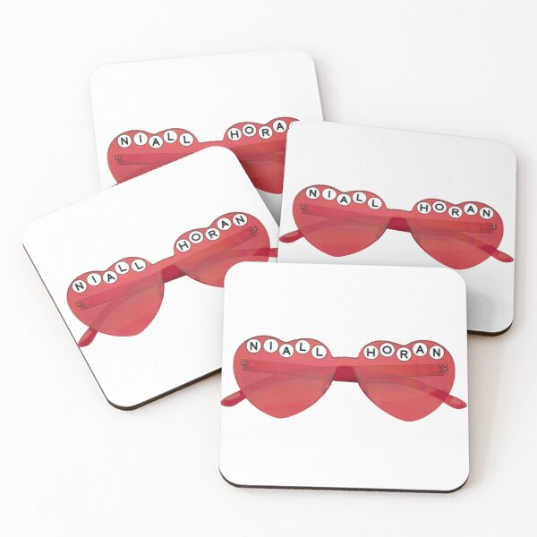 Item preview, Niall Horan red heart sunglasses designed and sold by CraftyKayla26.