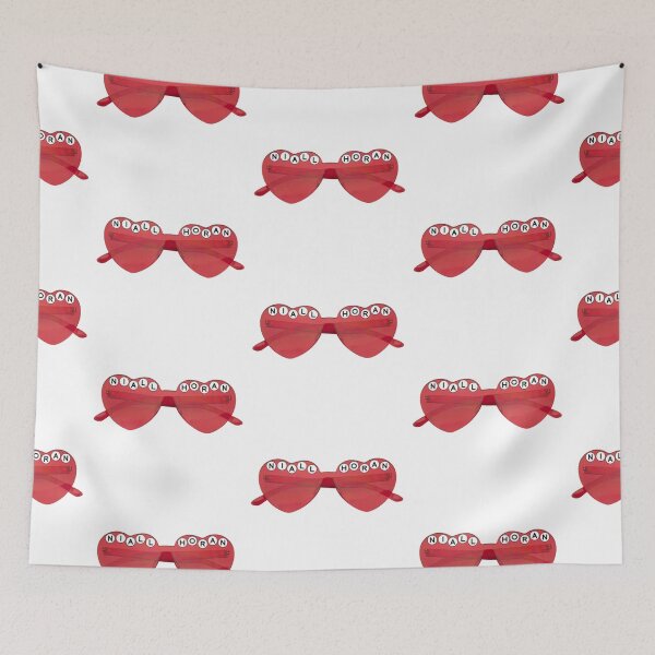 Item preview, Niall Horan red heart sunglasses designed and sold by CraftyKayla26.