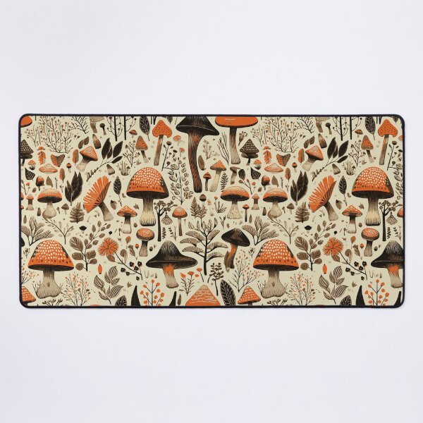 Item preview, Woodland Mushroom Pattern designed and sold by Deepestblue.