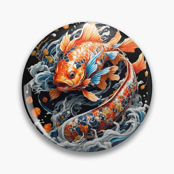 Item preview, Japanese Colored Koi Fish designed and sold by Bcolors.