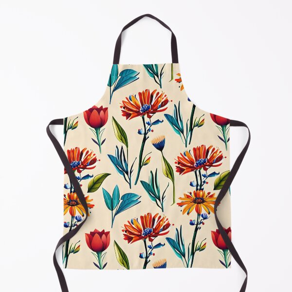 Item preview, Floral Art Elegant & Royal Tulip Budding Wildflowers Pattern 1X designed and sold by Zeporas Castle.