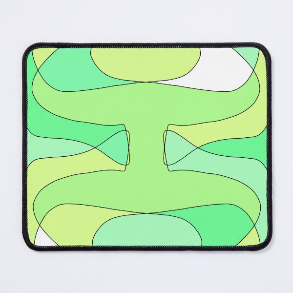 Item preview, pattern green turquoise tones designed and sold by azet-art.