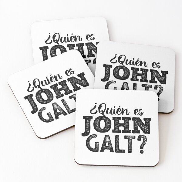 Item preview, WHO IS JOHN GALT? designed and sold by Politicas.