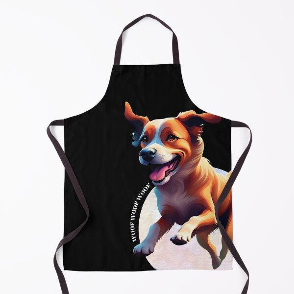 Item preview, Blossom Bound: Joyful Dog Leaps Free designed and sold by mftees.