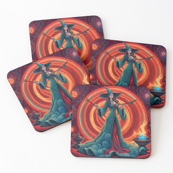 Item preview, Witch Casting Spells designed and sold by Bright-Moonrise.