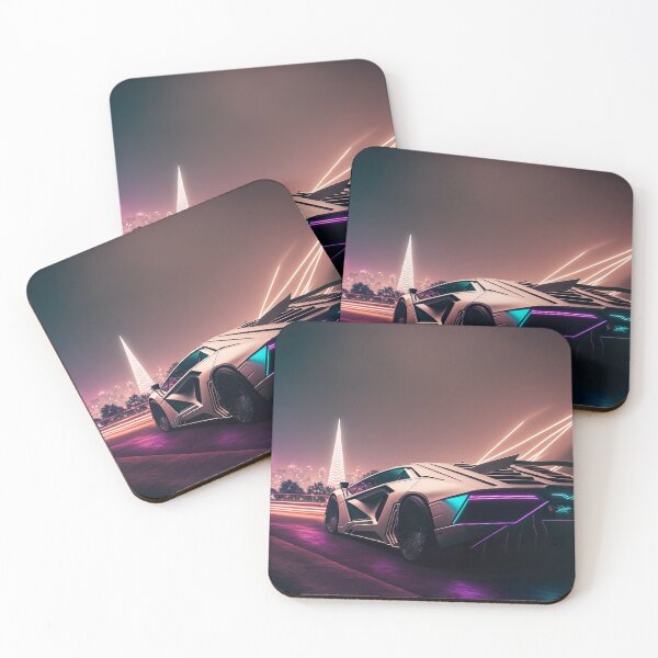 Item preview, Luminous Speed: Abstract Artistry Inspired by Lamborghini" designed and sold by iQuorra.