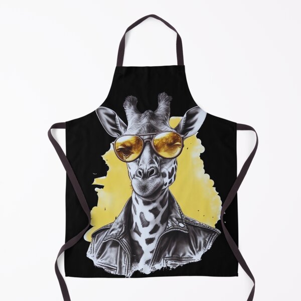 Item preview, Cool Giraffe in Sunglasses and Leather Jacket Street Art Inspired designed and sold by StephanieLZ.