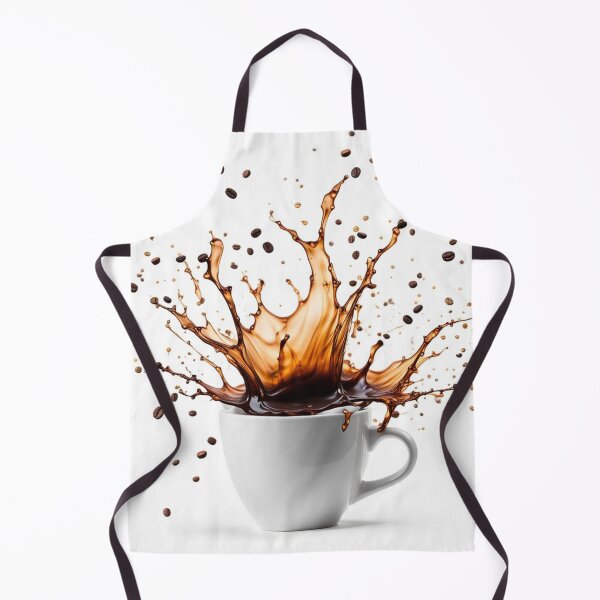 Item preview, Coffee Splash Art Pattern designed and sold by Simplybe1.
