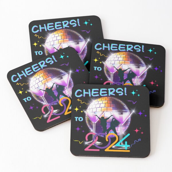 Item preview, Cheers To 2024 Retro designed and sold by Lovemountain.
