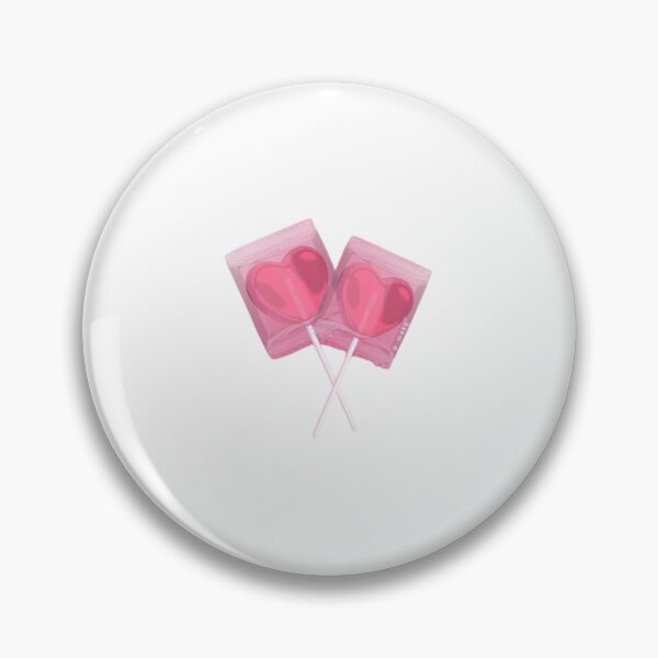 Item preview, ˗ˏˋ ★ ˎˊ˗ Pink Heart Lollipops (Y2k Style) designed and sold by UrbanY2kShop.