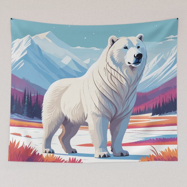 Artikelvorschau, Tundra-Landschaft entworfen und verkauft von WildlifeInc.