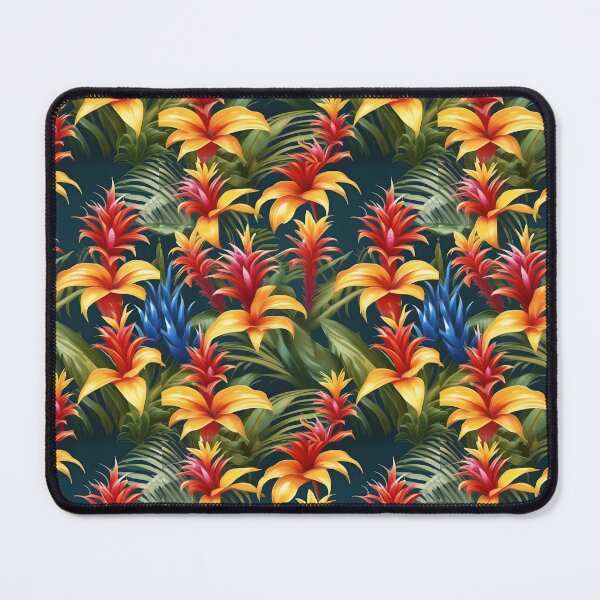 Item preview, Bamboozling Bromeliads: A Whimsical Tapestry of Tropical Wonder designed and sold by nagol10h.