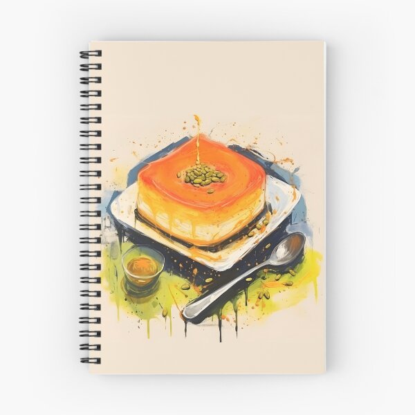 Item preview, Sweet Geometrics- Abstract Kunafa in Culinary Cubism Pop Art designed and sold by OlfactoART Studio.