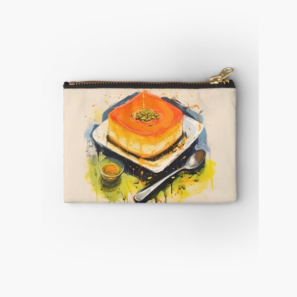 Item preview, Sweet Geometrics- Abstract Kunafa in Culinary Cubism Pop Art designed and sold by OlfactoART Studio.