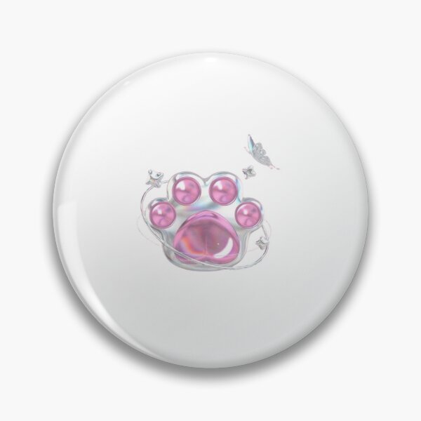 Item preview,  ˗ˏˋ ★ ˎˊ˗ Clear White/Pink Paw (Y2k Style) designed and sold by UrbanY2kShop.