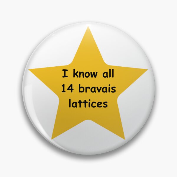 Item preview, Gold Star: Bravais Lattices designed and sold by seetheceiling.